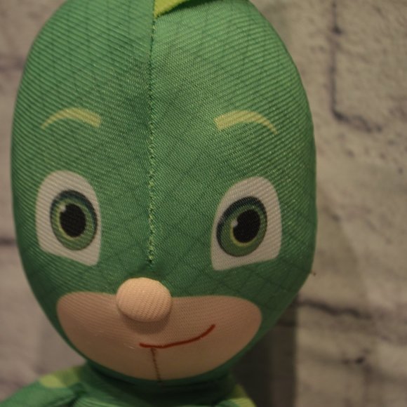 PJ Masks Gekko 8" Stuffed Plush Toy - Just Play - Picture 3 of 3
